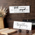 I Still Remember The Days I Prayed - Modern Farmhouse Rustic Wood Sign, Family Wooden Plaque for Women (White)