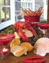 Cotton Lobster Bibs, Set of 2, 0.125 x 14 x 21 inches
