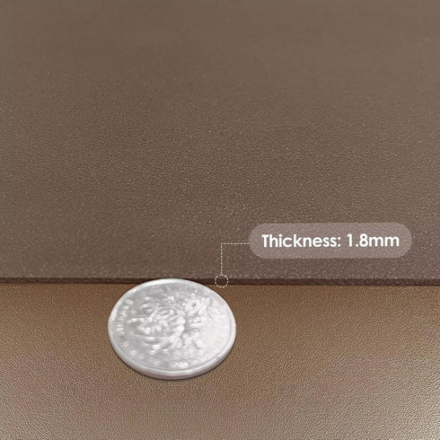 Zinkooat Cover,1.8mm Thick,12x48 Inch Gold,12x48) Leather Table Desk Cover,Dresser Cover Top,Dresser Protector