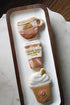 COFFEE CUP COOKIE CUTTERS - Espresso, Café, Americano, Latte, Iced Coffee, Mocha, Cappuccino (3 Pack, USA)