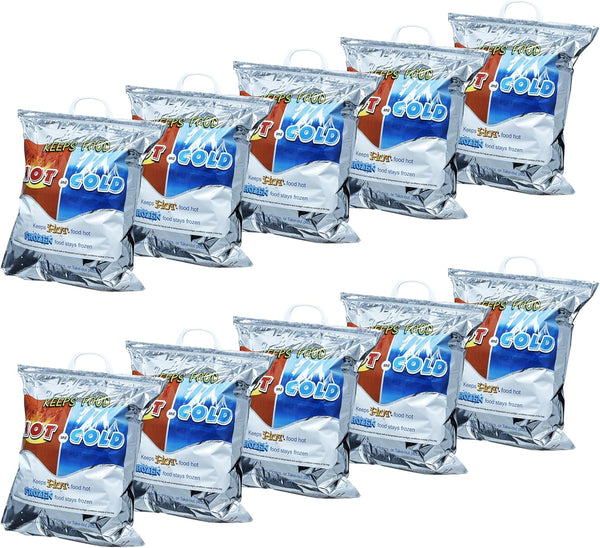 Superio Hot and Cold Insulated Bags for Food Delivery, Grocery Shopping Bags,