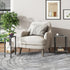 TB01BY062 TUTOTAK Small Side Table, Narrow End Table, Skinny Sofa Table, Slim Nightstand, Couch Table, Living Room, Bed
