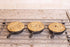 Heavy Duty Pre-Seasoned Mini Cast Iron Skillet Set of 3, Oven Safe Cooker in Black