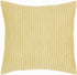 Better Trends Jullian Collection, Super Soft 100% Cotton Tufted Euro Sham, Yellow