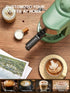 Ihomekee 3.5Bar 4 CM6810 Espresso Machine, Espresso and Cappuccino Machine with Preheating Function, Cup Coffee Maker
