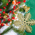 12 Pack Whaline Christmas Red Berry Twig Stem, Artificial Burgundy Berry Picks for Christmas Tree Decorations