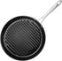 TECHEF Onyx Collection 12-inch Grill Pan - New Teflon Platinum Non-Stick Coating, Made in Korea