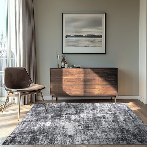 5x7 Abstract Area Rugs Washable Non-Slip Rug for Living Room Bedroom Soft Carpet Indoor Floor Non-Shedding Rugs