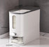 12 Lbs,Large IEEK Rice Dispenser Cereal Dry Food Storage Containers Rice Storage Container Sealed Moisture Proof