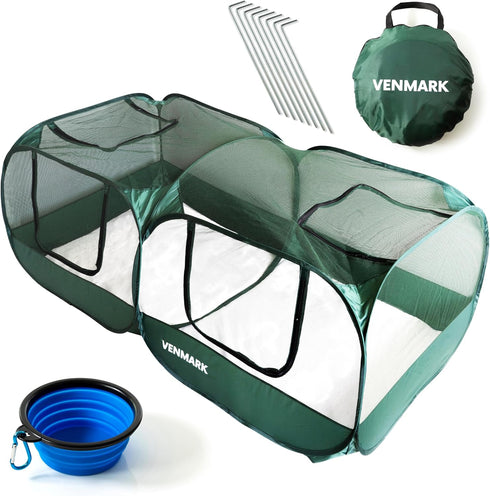 Venmark Portable Chicken Coop - Small Animal Playpen and Pop Up Chicken Coop