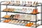 SLEEPING LAMB Long 3-Tier Shoe Organizer for Closet, Stackable Wide Shoe Rack