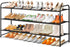 SLEEPING LAMB Long 3-Tier Shoe Organizer for Closet, Stackable Wide Shoe Rack