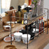 Simple Houseware Countertop Spice Rack, 2-Tier Kitchen Spice Organizer Storage Shelves, Bronze Finish