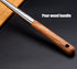 FJNATINH Wok Spatula - 17 Inch Stainless Steel Turner for Cast Iron Skillet