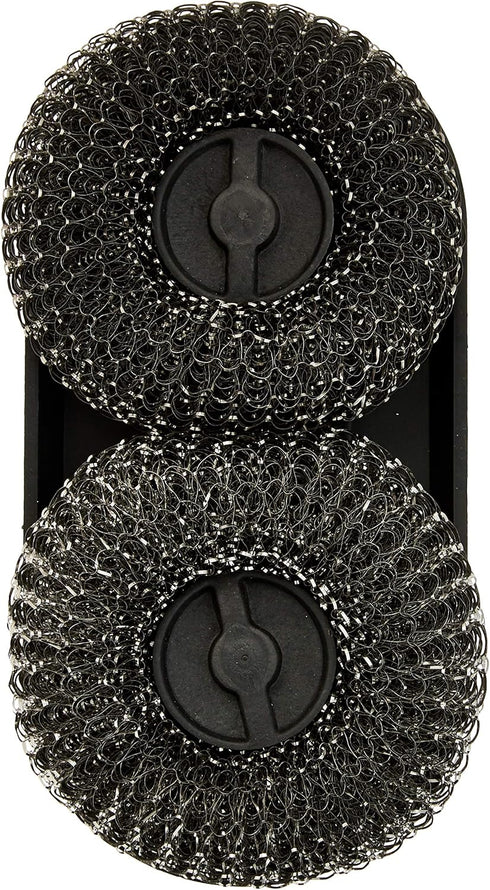 Black Short Handle Mesh Grill Brush for Easy Cleaning