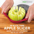 16-Slice PrepWorks Dishwasher Safe Apple Slicer and Corer Thin Apple Cutter with Safety Cover
