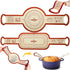Sourdough Silicone Bread Sling for Dutch Oven, 2PCS Non-Stick Reusable Baking Mat