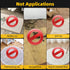 8-Pack (3.9"x3.9") SANKEMU Non-Slip Rug Grippers - Washable & Reusable Carpet Tape for Hardwood Floors, No Damage