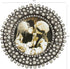 SARO LIFESTYLE Round Jeweled Photo Frame