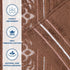 6 Set, 2 2 2 Superior Cotton Piece Assorted Floral Towel Includes Bath, Hand, Washcloth/Face Towels, Quick Dry, Home