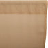 VHC Brands Tobacco Cloth Fringed Farmhouse Decor Kitchen Swag Prairie Panels Door Window Tier Set Curtains, Khaki,
