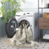 3' (TSN102W) SAFAVIEH Washable Rug Tucson Collection - Square, Sage & Ivory, Slip Resistant & Easy to Clean, Ideal