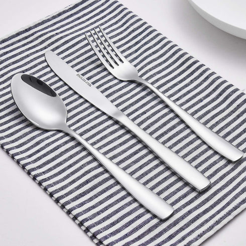 Eslite 60-Piece Silverware Set, Stainless Steel Flatware Set for 12