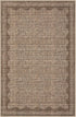 2x3 GarveeHome Door Mat Indoor Rugs for Entryway Scalloped Small Rug Washable Non-Slip Solid Coffee Modern Minimalism