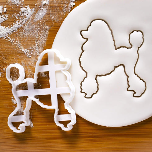 Poodle Silhouette Cookie Cutter, 1 Piece, Bakerlogy