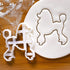 Poodle Silhouette Cookie Cutter, 1 Piece, Bakerlogy