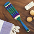 Totally Bamboo Baltique Mumbai Collection 13" Wooden Spurtle Cooking Utensil, Safe for Nonstick Use