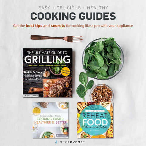 Toaster Oven Cheat Sheet Cooking Times Chart Magnet, Baking & Grilling Guide for Breville, Cuisinart, More