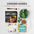 Toaster Oven Cheat Sheet Cooking Times Chart Magnet, Baking & Grilling Guide for Breville, Cuisinart, More