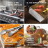 Metal Spatula Set of 6 - Griddle Accessories Kit, Grill Flat Spatula Pancake Flipper for BBQ Grill