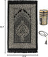 Set Modefa Islamic Gifts Prayer Mat | Thin Woven Praying Mat Muslim Prayer Rug | Muslim Gifts for Men Ramadan Gifts