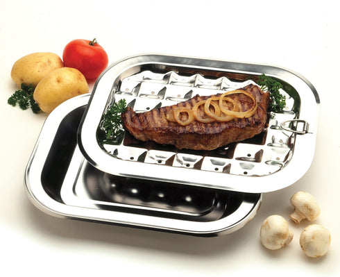 Norpro Broil/Roast Pan Set, 12 inches, One Color