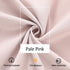 63" 2pcs Treatmentex Pom Pom Curtains for Bedroom Pink Girls Room Blackout Window Drapes Energy Efficient Thermal