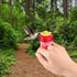 Zopeal 4 Pieces Hummingbird Wrist Feeder - Outdoor Hand Feeder with Adjustable Strap, Mini Hand Feeding Tools
