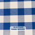 Buffalo Plaid Outdoor Rug, 23.6"x51.2", Blue and White Front Porch Decor Farmhouse Rug