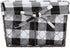 DII Farmhouse Chicken Wire Storage Baskets with Liner – Small, Vintage Black & White Check, 9x7x6", 3 Piece