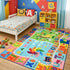 5x7 Maxsoft Kids Area Rugs for Playroom, Educational TPR Non Slip Play Mat for Classroom Bedroom, Washable Learning