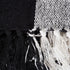 DII Buffalo Check Collection Rustic Farmhouse Throw Blanket, 50x60, Black/White
