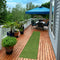 Superior Artificial Grass Indoor/Outdoor Area Rug - Faux Turf for Backyard, Playground, Dog Training, 1' x 13', Green