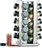 Orii 20 Jar Rotating Spice Rack with Spices Included & 5-Year Free