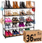 Sundaze Shoe Rack - 5 Tier Metal Shoe Rack for Front Door