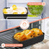 Herogo Non-Stick Loaf Pan, 9 x 5 Inch Stainless Steel Meatloaf Baking Pan, Oven Safe, Black