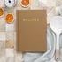 ZICOTO Aesthetic Blank Recipe Book with Waterproof Cover - Perfect Notebook to Organize Your Recipes