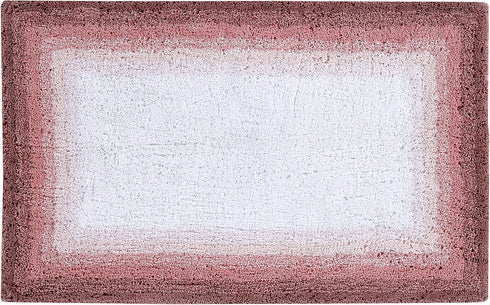 Better Trends Torrent Collection Bath Mats, 100% Cotton, Rose Tufted, Absorbent & Machine Washable, 21" x 34"
