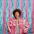 KatchOn XtraLarge Pink and Blue Streamers, 3.2 x 8 Ft, Pack of 2 for Gender Reveal Decorations