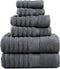 LANE LINEN Towels Set - 6 Piece Cotton Towels for Bathroom -